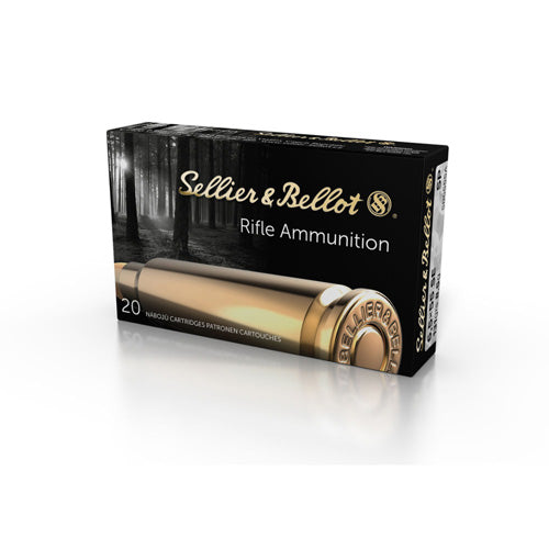 Sellier and Bellot 6.5x55mm Swedish Rifle Soft Point 131 Grain 20/Box [Item 10165]