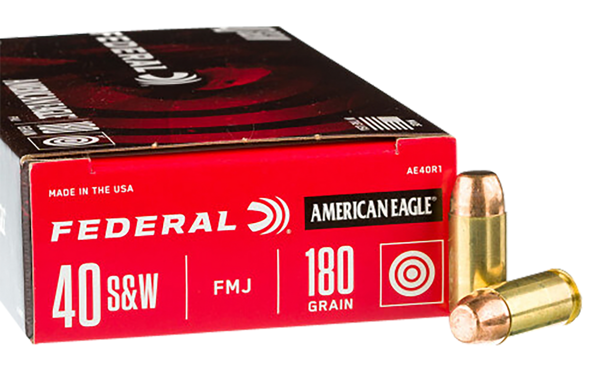 Federal .40 S&W Champion Training Full Metal Jacket 180 Grain 400/Box