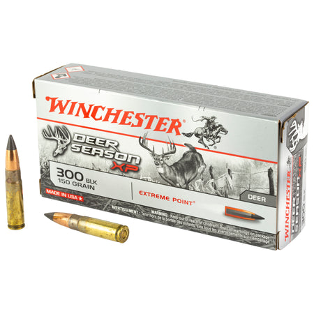 Winchester .300 AAC Blackout Deer Season XP Extreme Point Polymer Tip 150 Grain 20/Box