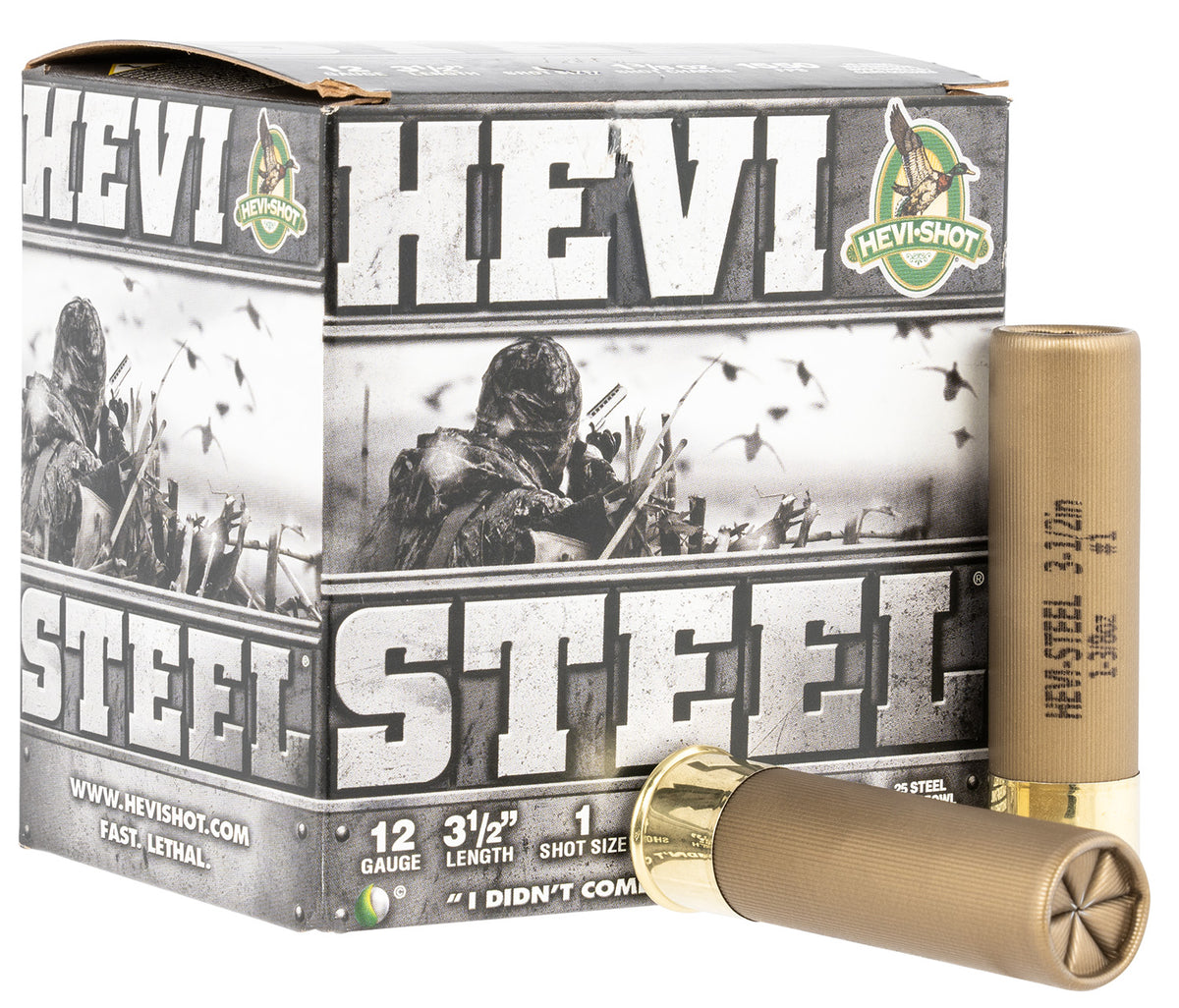 HEVI-Shot 12 Gauge HEVI-Steel #1 1-3/8 oz 3.5 in 25/Box