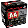 Winchester 20 Gauge AA Target Low Recoil #8 7/8 oz 2.75 in 25/Box