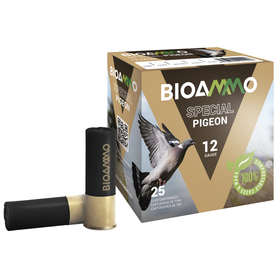 Winchester 12 Gauge BIOAMMO Game Lead DOVE & PIGEON #8 1-1/4 oz 2.75 in 25/Box