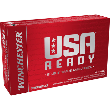 Winchester 6.5mm Creedmoor USA Ready Open Tip 140 Grain 20/Box
