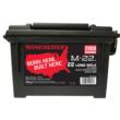 Winchester .22 Long Rifle M-22 Black Copper Plated Round Nose 40 Grain 2000/Box