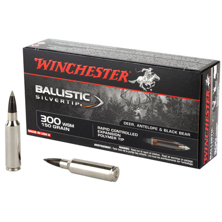 Winchester .300 WSM Ballistic Silvertip Polymer Tip 150 Grain 20/Box