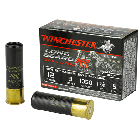 Winchester 12 Gauge Long Beard XR Shot-Lok Magnum Turkey #5 1-3/4 oz 3 in 10/Box
