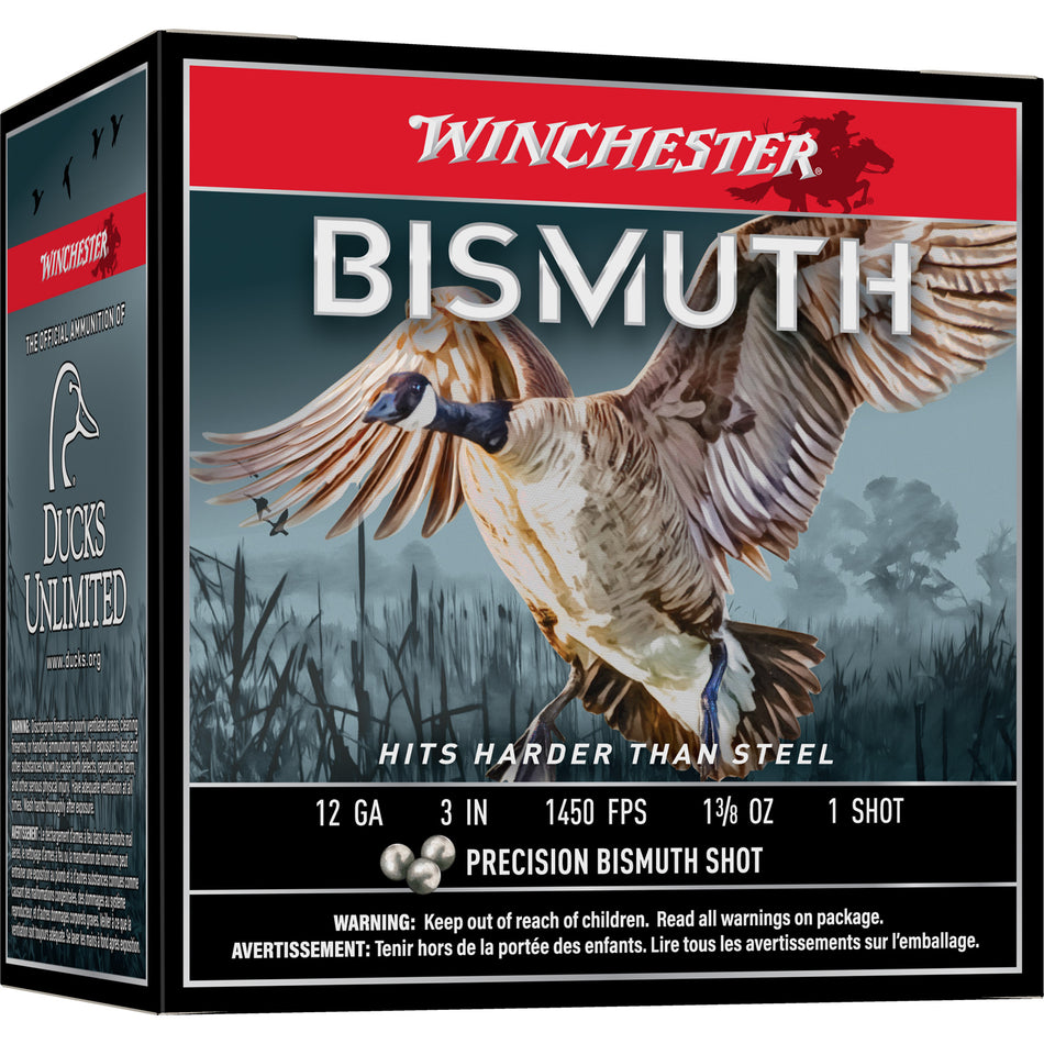 Winchester 12 Gauge Bismuth #1 1-3/8 oz 3 in 25/Box