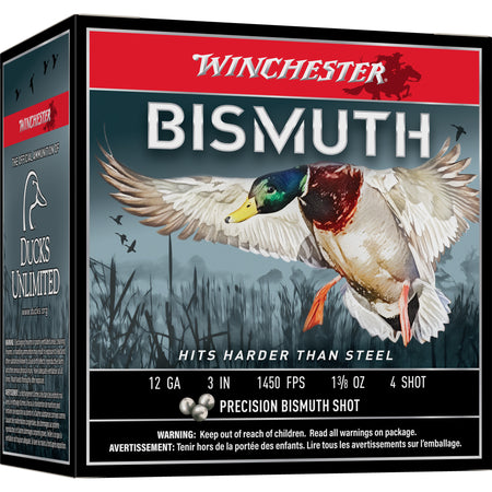 Winchester 12 Gauge Bismuth #4 1-3/8 oz 3 in 25/Box