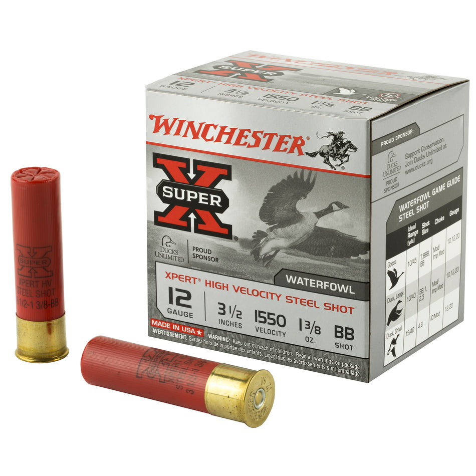 Winchester 12 Gauge XPERT STEEL HIgh Velocity BB 1-3/8 oz 3.5 in 25/Box