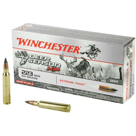 Winchester .223 Remington Deer Season XP Extreme Point 64 Grain 20/Box