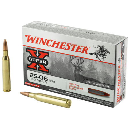 Winchester .25-06 Remington Super-X Positive Expanding Point 120 Grain 20/Box