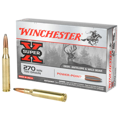 Winchester .270 Winchester Super-X Power-Point 150 Grain 20/Box