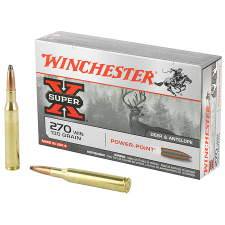 Winchester .270 Winchester Super-X Power-Point 130 Grain 20/Box