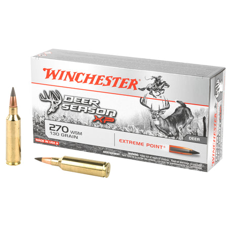 Winchester .270 WSM Deer Season XP Extreme Point 130 Grain 20/Box