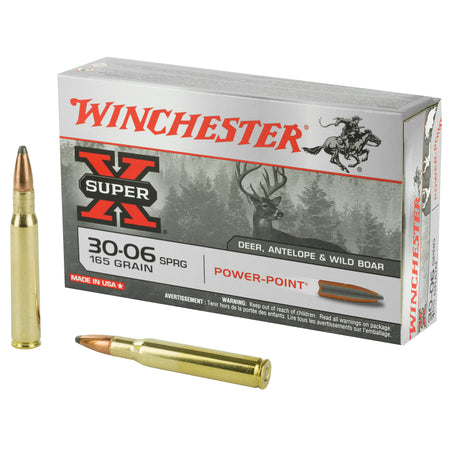 Winchester .30-06 Springfield Super-X Power-Point Pointed Soft Point 165 Grain 20/Box