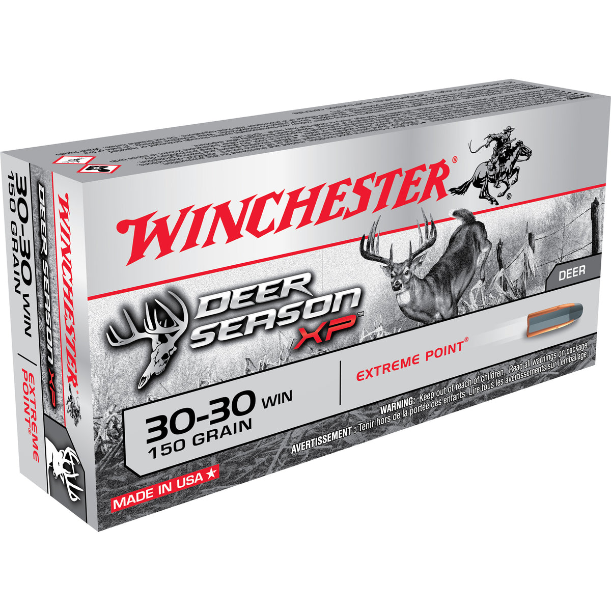 Winchester .30-30 Winchester Deer Season XP Extreme Point 150 Grain 20/Box
