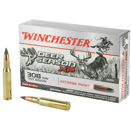Winchester .308 Win / 7.62x51mm Deer Season XP Extreme Point 150 Grain 20/Box [Item 3025]
