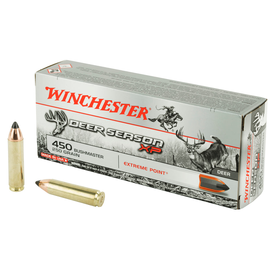 Winchester .450 Bushmaster Deer Season XP Extreme Point 250 Grain 20/Box