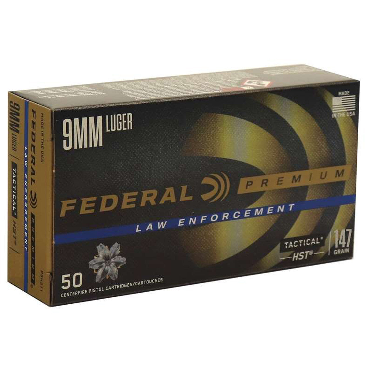 Federal Premium 9MM 147GR HST 50 Per Box  - 1000/Case