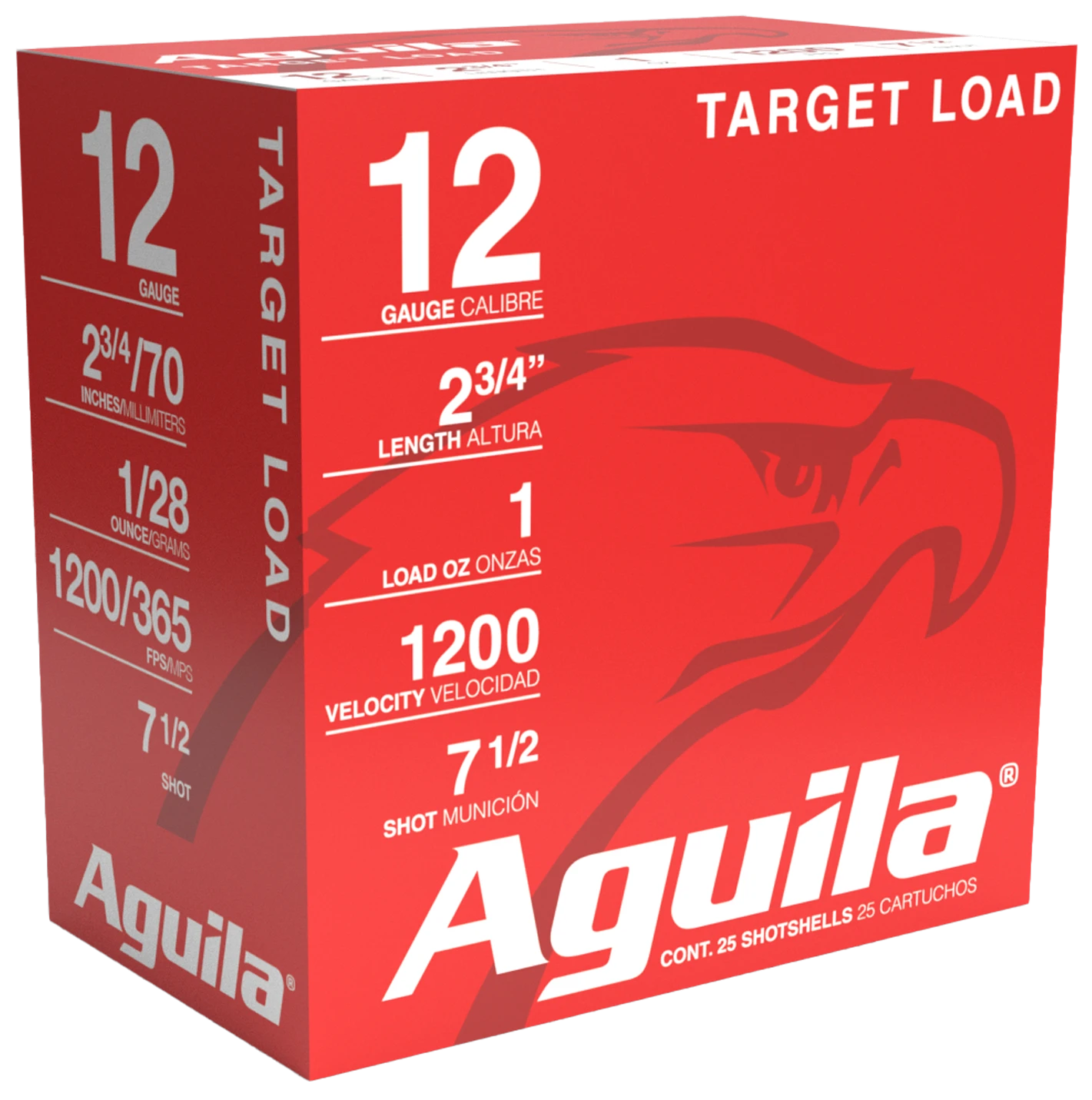 Aguila 12 Gauge Competition #7.5 1 oz 2.75 in 25/Box [Item 5571]