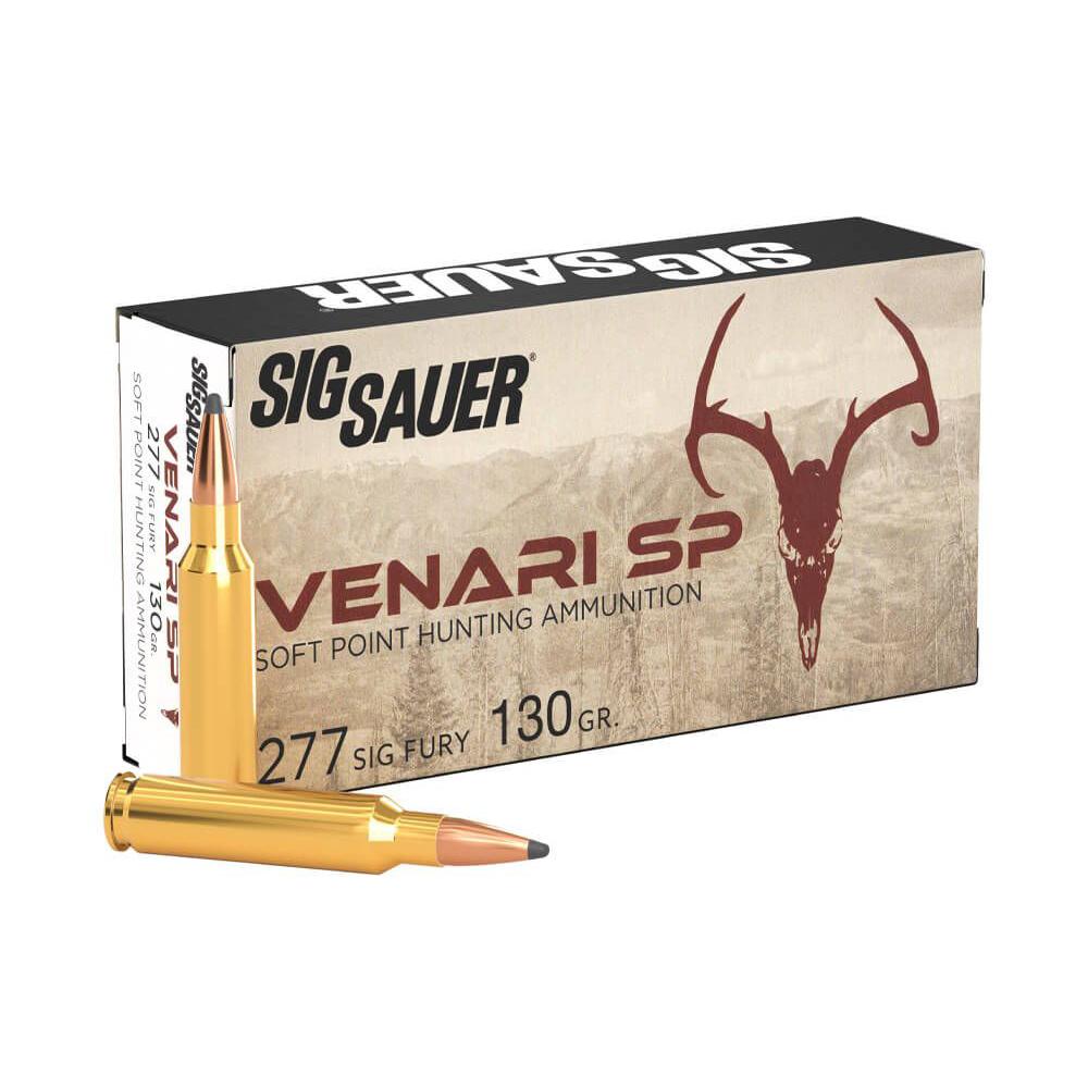 Sig Sauer .277 Sig Fury Venari Soft Point 130 Grain 20/Box