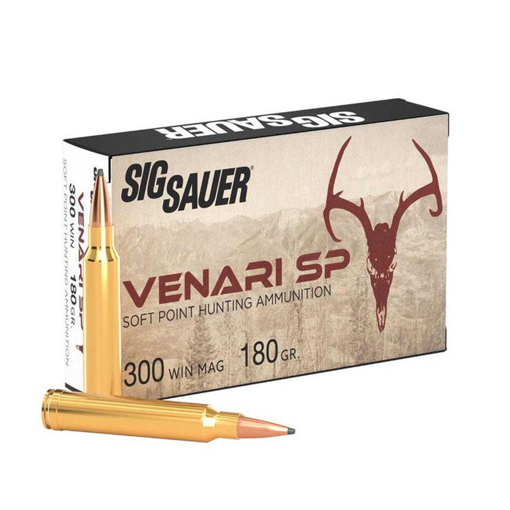 Sig Sauer .300 Winchester Mag Venari Soft Point 180 Grain 20/Box