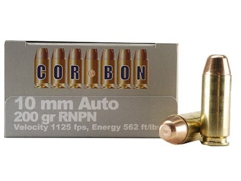 Cor-Bon 10mm Auto Hunting Jacketed Hollow Point 200 Grain 20/Box