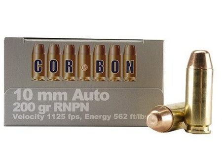 Cor-Bon 10mm Auto Hunting Jacketed Hollow Point 200 Grain 20/Box