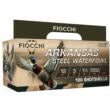 Fiocchi Arkansas Steel Waterfowl Shotshells 12ga 3" 1-1/5oz 1550 fps #3 100/ct