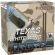 Fiocchi Texas White Wing Shotshells 12ga 2-3/8" 1-1/8oz 1250 fps #7.5 100/ct