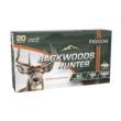 Fiocchi Backwoods Hunter Rifle Ammunition 6.5 Creedmoor 120gr HP 2900 fps 20/ct
