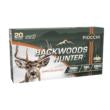 Fiocchi Backwoods Hunter Rifle Ammunition 7mm Rem Mag 160gr CHP 2935 fps 20/ct
