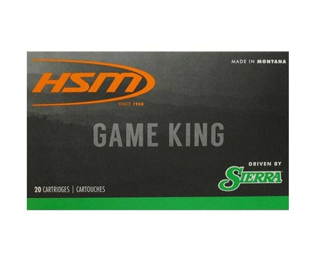 HSM .25-06 Remington Sierra GameKing Spitzer Boat Tail 100 Grain 20/Box