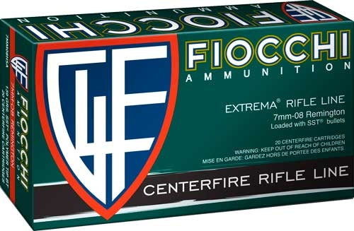 Fiocchi 7mm-08 Remington Hyperformance Super Shock Tip 139 Grain 20/Box