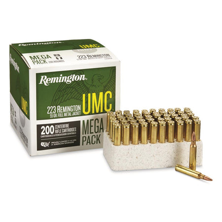 Remington .223 Remington UMC Mega Pack Full Metal Jacket 55 Grain 200/Box