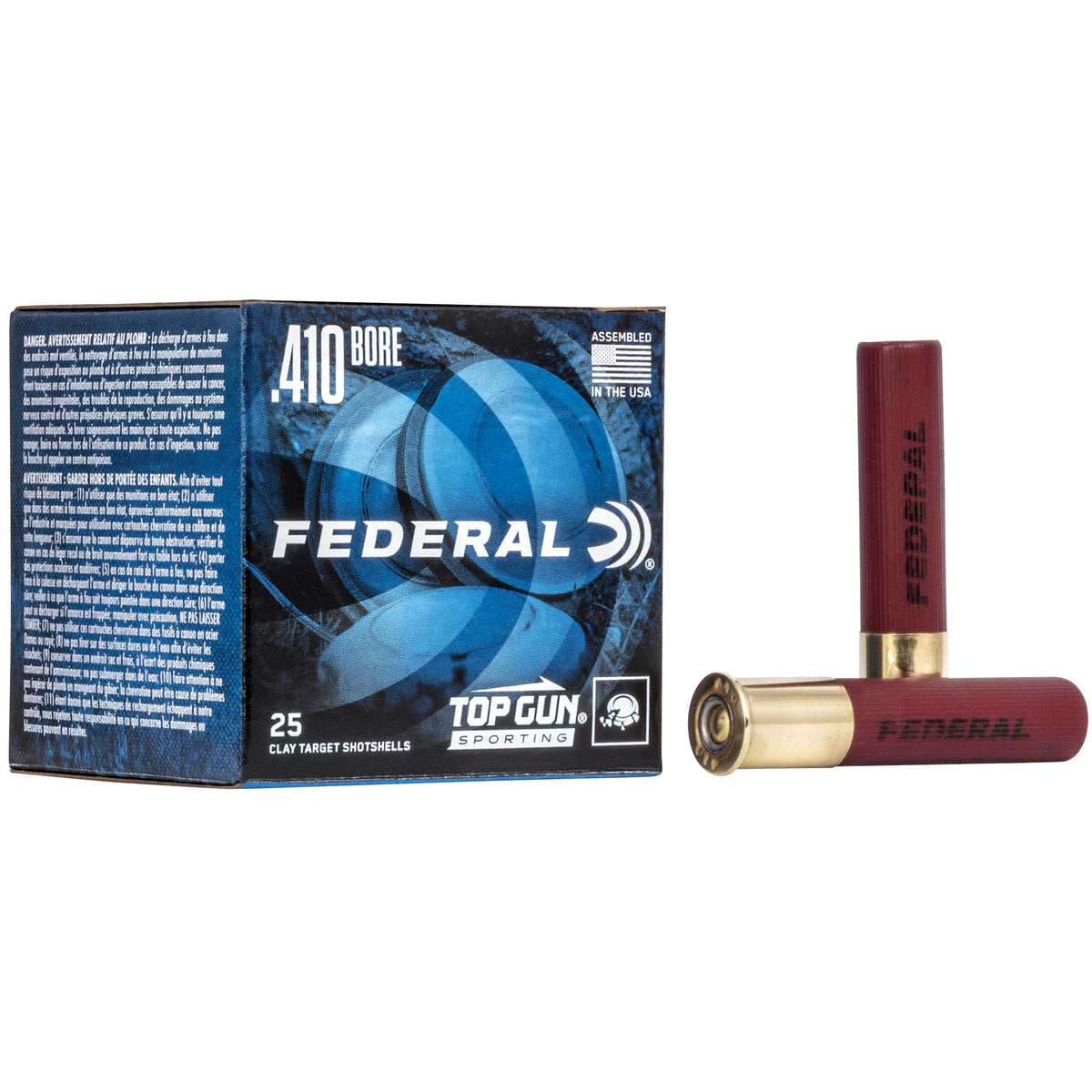 Federal .410 Bore Top Gun Sporting #7.5 1/2 oz 2.5 in 25/Box