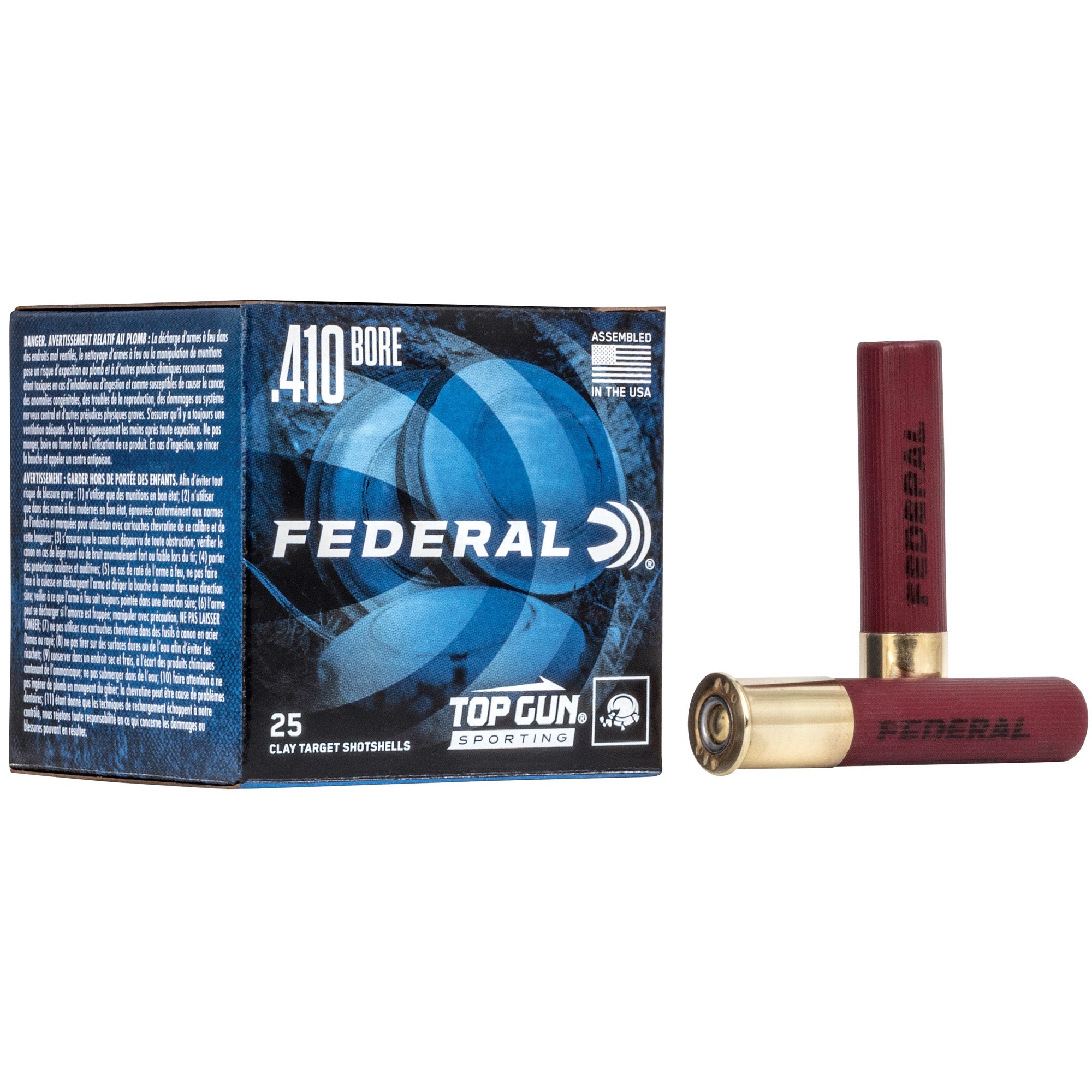 Federal .410 Bore Top Gun Sporting #7.5 1/2 oz 2.5 in 25/Box