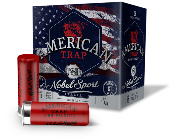 Eurosports LLC 12 Gauge Nobelsport NSI Target NobelSpeed #8 1-1/8 oz 2.75 in 25/Box