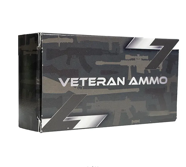 Veteran Ammo 300 Blackout 150 Grain Full Metal Jacket(FMJ) 250 Per Box