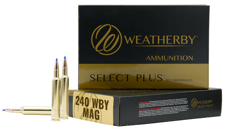 Weatherby .240 Weatherby Mag Select Plus Barnes Tipped TSX Lead Free 80 Grain 20/Box