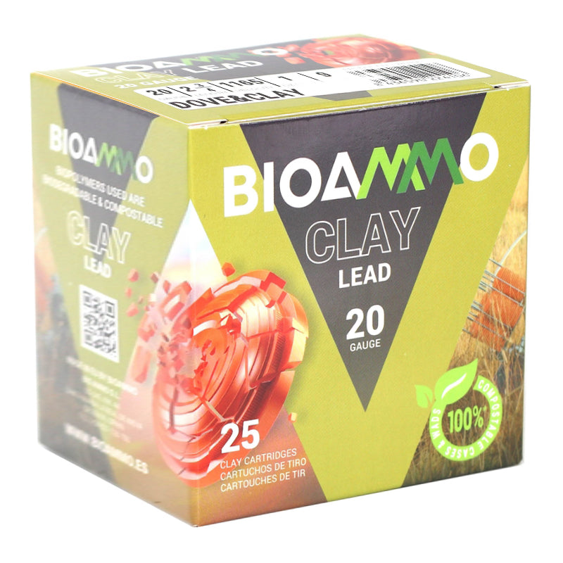 Bioammo 20 Gauge Clay Lead #9 1 oz 2.75 in 25/Box