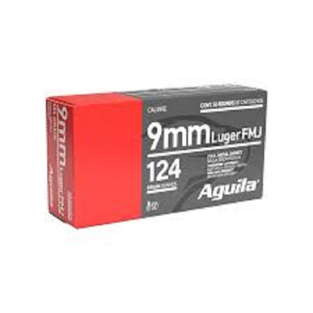 Aguila 9mm Luger / Parabellum Target & Range Full Metal Jacket 124 Grain 1000/Box