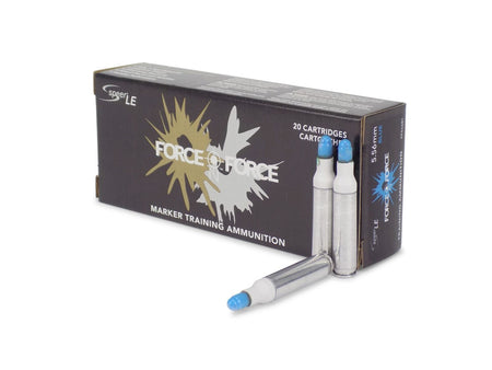 Speer LE Force On Force 5.56 Training Marker Rounds - Blue