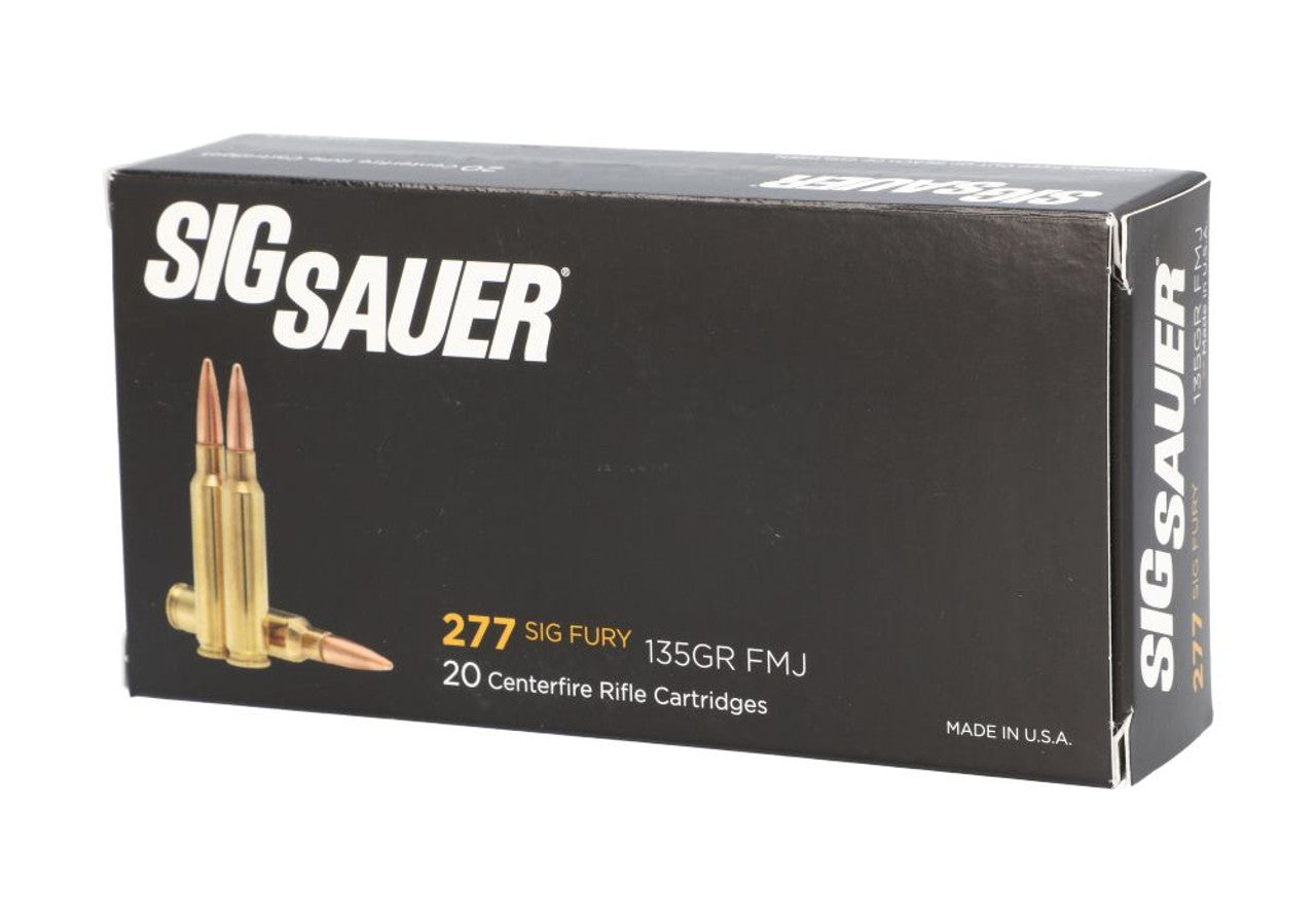 Elite Ball Hunting, .277 Sig Fury, 135 Grain, Conventional Casing, 20/Box
