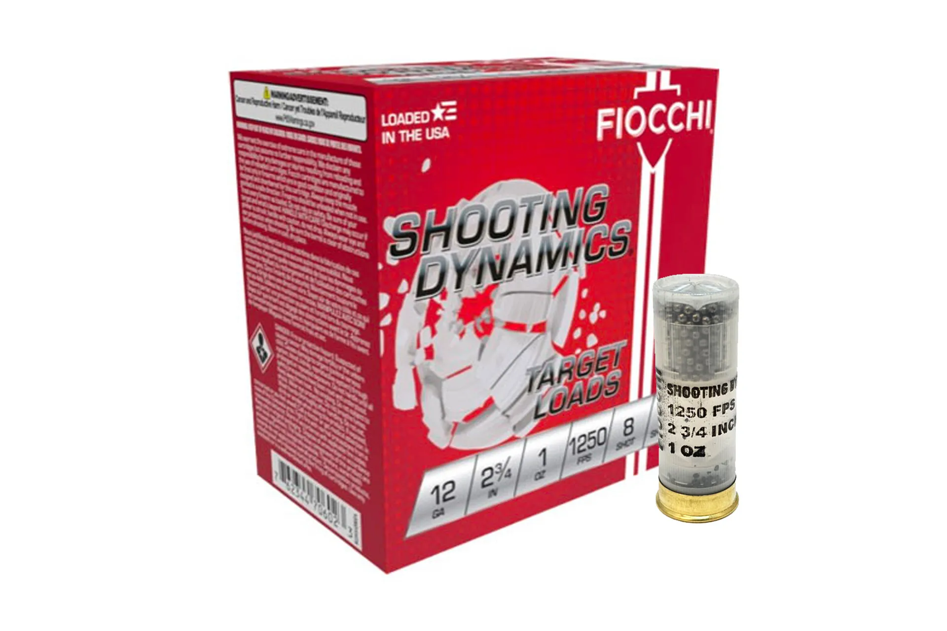 Fiocchi 12 Gauge Shooting Dynamics #7.5 1-1/8 oz 2.75 in 25/Box [Item 5875]