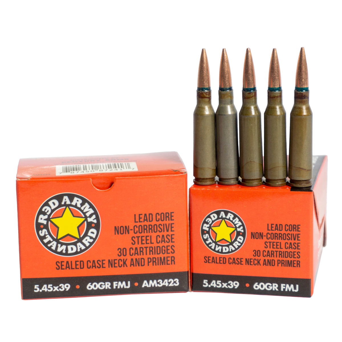 Red Army Standard 5.45x39mm  Full Metal Jacket 60 Grain 30/Box