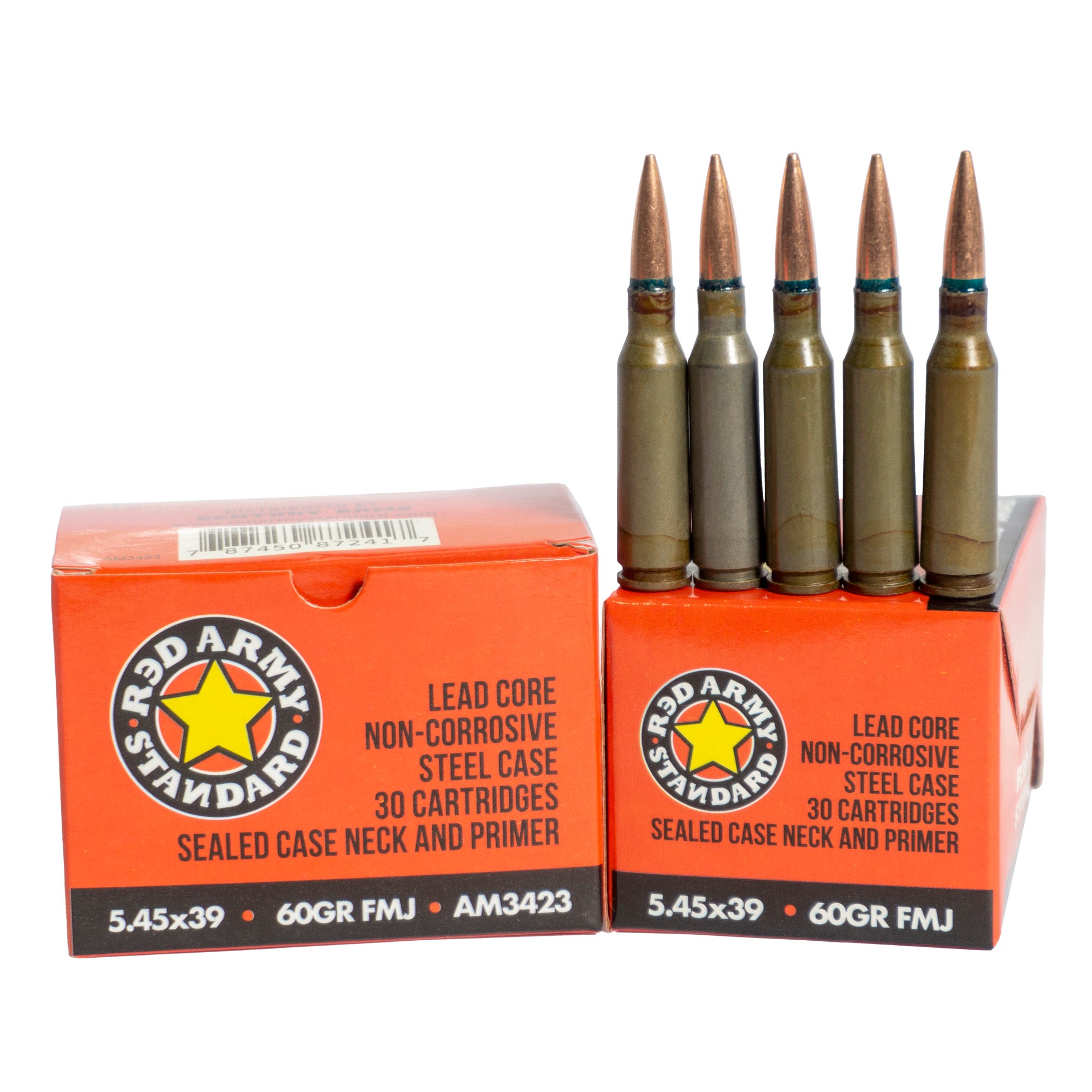 Red Army Standard 5.45x39mm  Full Metal Jacket 60 Grain 30/Box