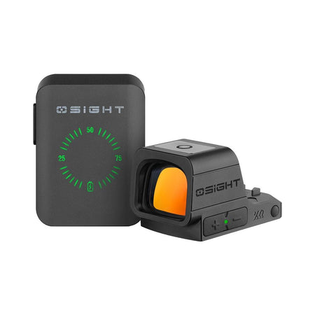 Osight XR Enclosed Emitter Red Dot 2/6+32 MOA Multi-Reticle Magnetic Charging Cover RMR Footprint