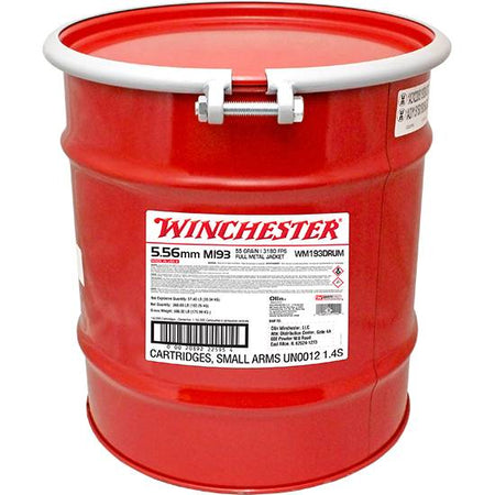 Winchester 5.56x45mm NATO Lake City USA Full Metal Jacket 62 Grain 14000/Box