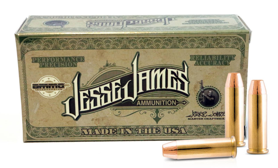 Ammo Inc .38 Special JESSE JAMES Total Metal Jacket 125 Grain 20/Box
